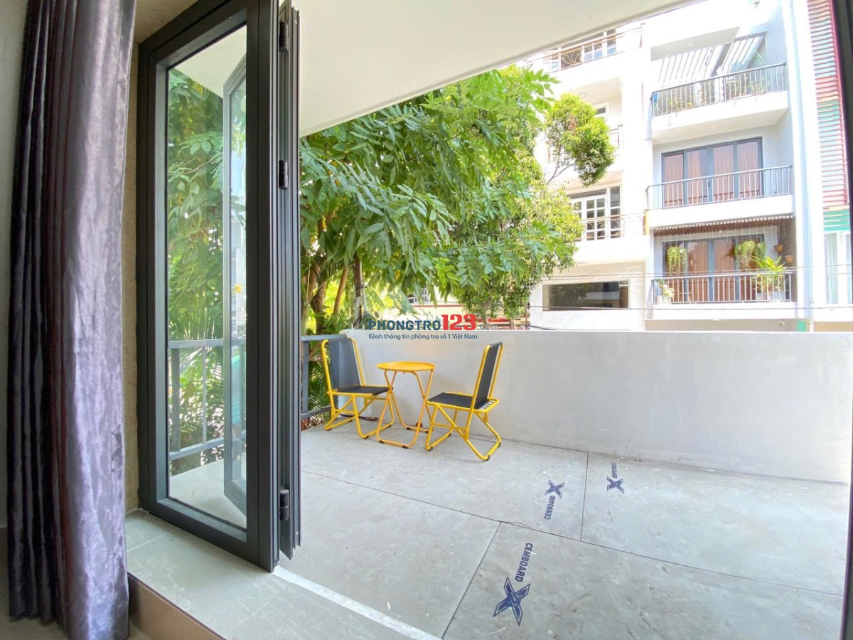 STUDIO BAN CÔNG FULL NỘI THẤT P.TÂN KIỂNG Q7 GẦN CRESENT MALL, LOTTE, RMIT, TDTU, Q1-4-8