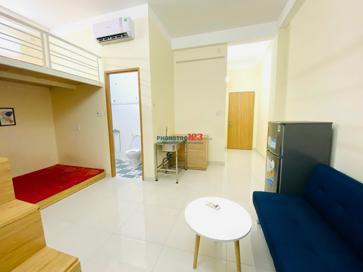 CHO THUÊ PHÒNG TRỌ DUPLEX BAN CÔNG, NƠ TRANG LONG, BÌNH THẠNH, GẦN ĐH VĂN LANG, CĐ DƯỢC, PHÚ NHUẬN