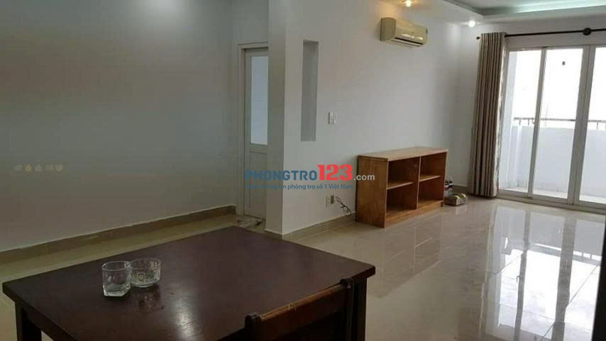 Chung cư Phan Văn Trị, Lê Hồng Phong, Q5:80m2, 2p ngủ, 2wc, 12tr/th