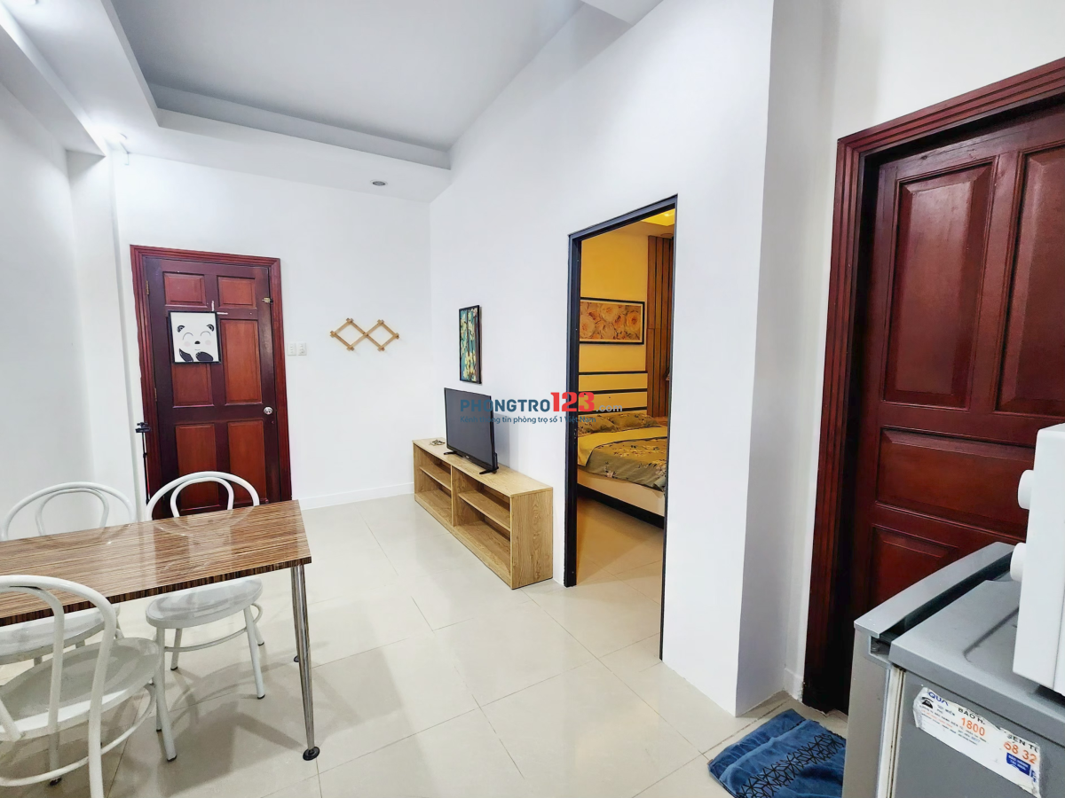Căn hộ 1PN đầy đủ nội thất, gần Sân bay