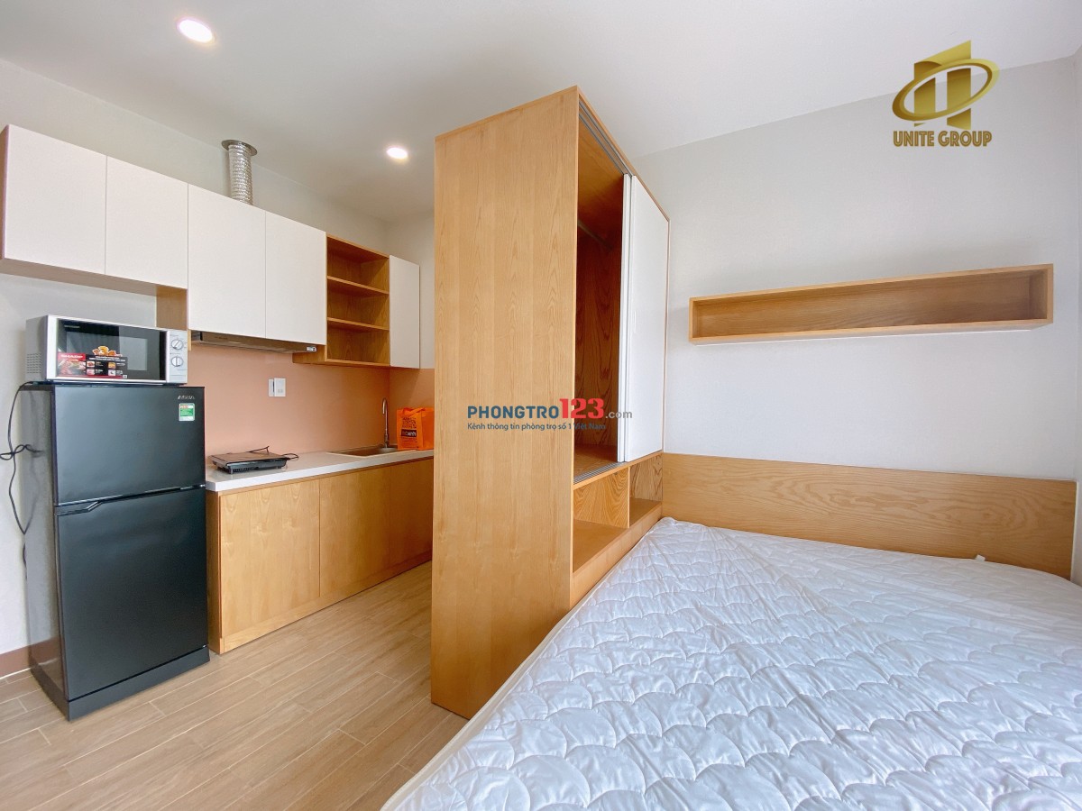 Căn hộ Mai Văn Vĩnh Tân Quy Q7 - dạng studio ban công thoáng - mặt tiền đậu được oto bảo vệ 24/24