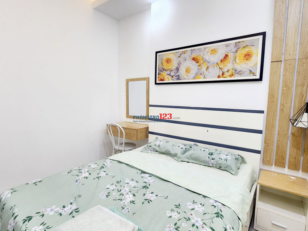 Căn hộ 1PN đầy đủ nội thất, gần Sân bay