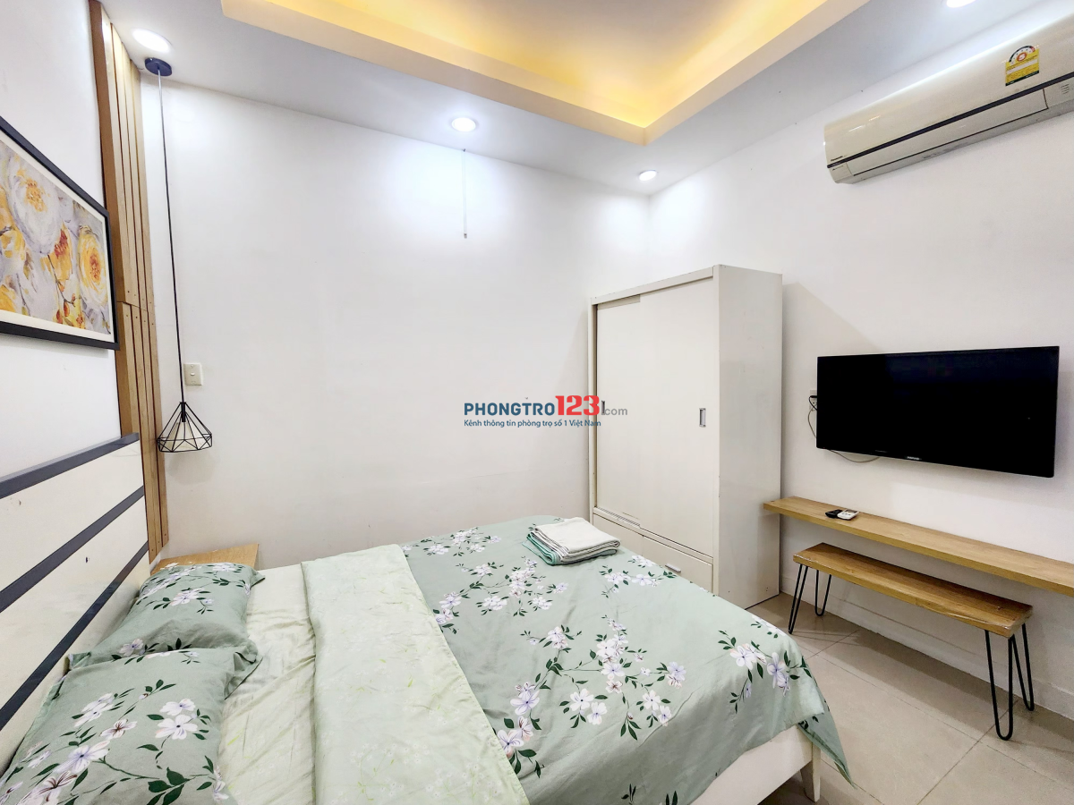 Căn hộ 1PN đầy đủ nội thất, gần Sân bay