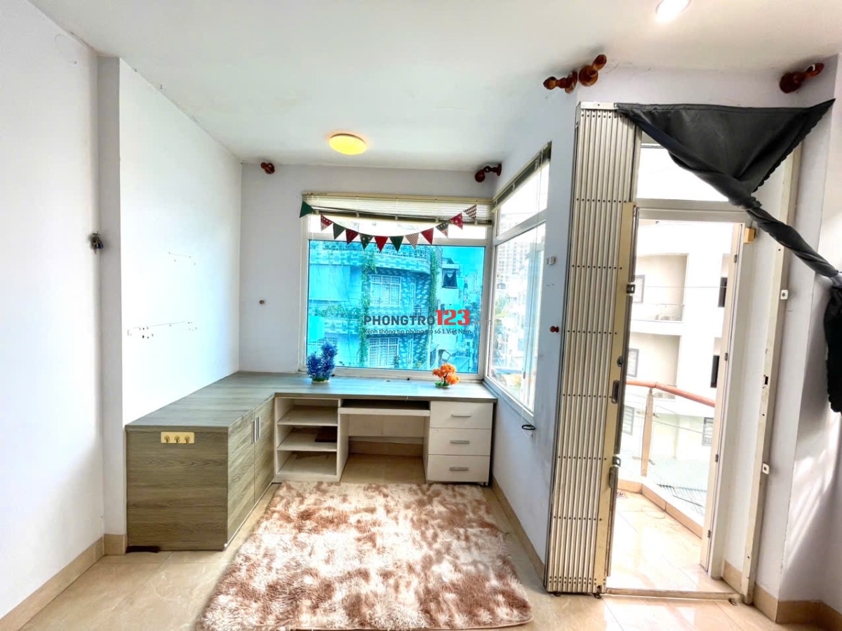 Studio Full Nội Thất + Ban Công Rộng – Nguyễn Văn Thương, Bình Thạnh – Dọn Vào Ở Ngay!