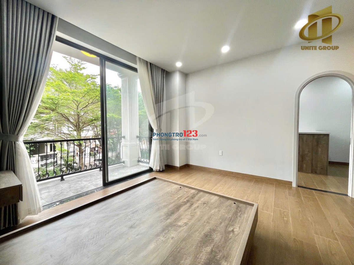 CHO THUÊ STUDIO & PENTHOUSE 1PN CÓ BAN CÔNG – KHU BIỆT THỰ HIM LAM, QUẬN 7 NGAY CẦU KINH TẺ, LOTTE