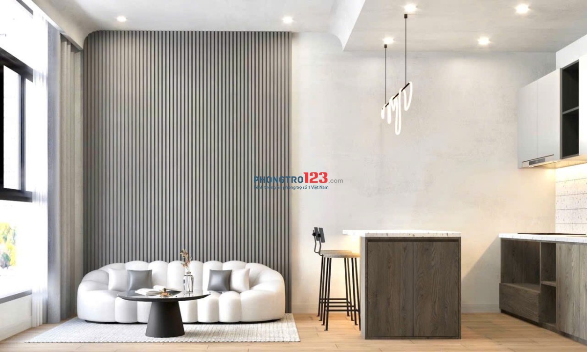 CHO THUÊ STUDIO & PENTHOUSE 1PN CÓ BAN CÔNG – KHU BIỆT THỰ HIM LAM, QUẬN 7 NGAY CẦU KINH TẺ, LOTTE