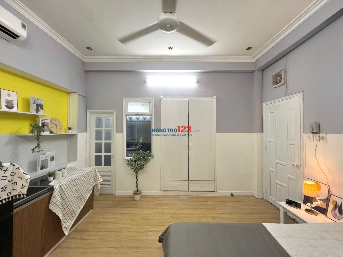 Căn Hộ Studio 35m2, Cửa Sổ Trời, Full Nội Thất - Ngay Trung Tâm Phú Nhuận Gần Phan Xích Long