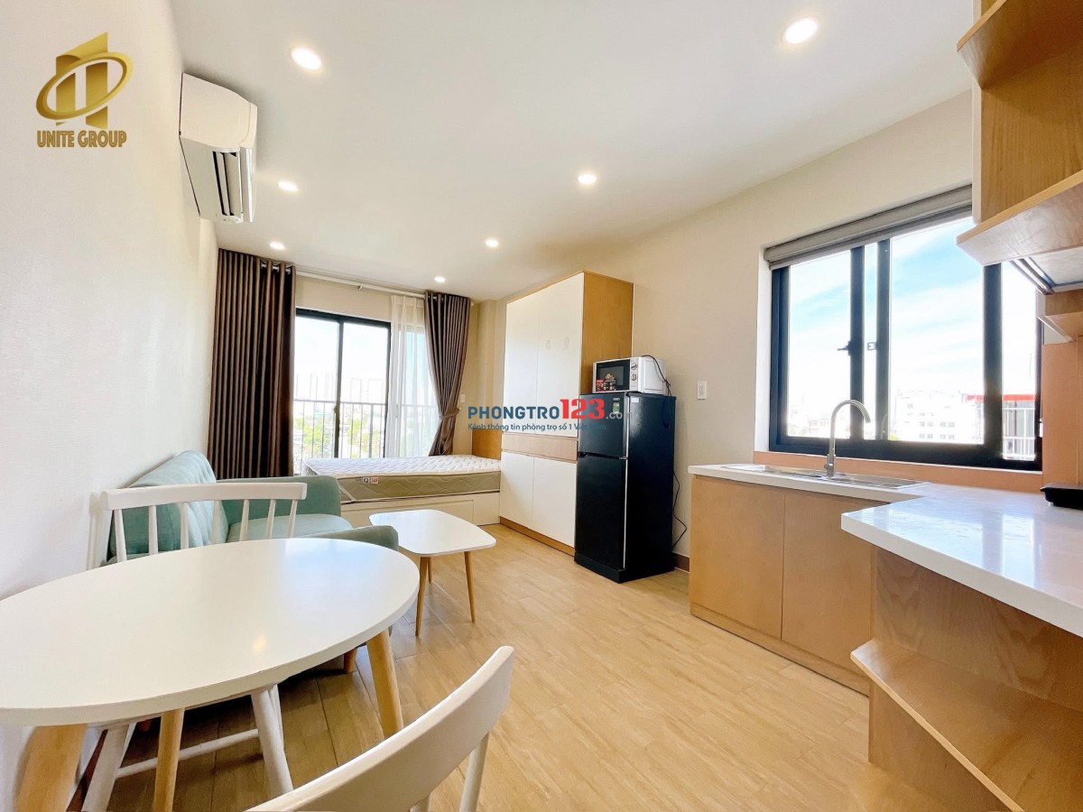Căn hộ Mai Văn Vĩnh Tân Quy Q7 - dạng studio ban công thoáng - mặt tiền đậu được oto bảo vệ 24/24