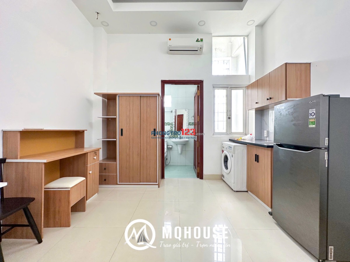 CHO THUÊ PHÒNG TRỌ LÊ VĂN SỸ QUẬN 3, GẦN ĐẠI HỌC SƯ PHẠM, MÁY GIẶT RIÊNG, FULL NỘI THẤT