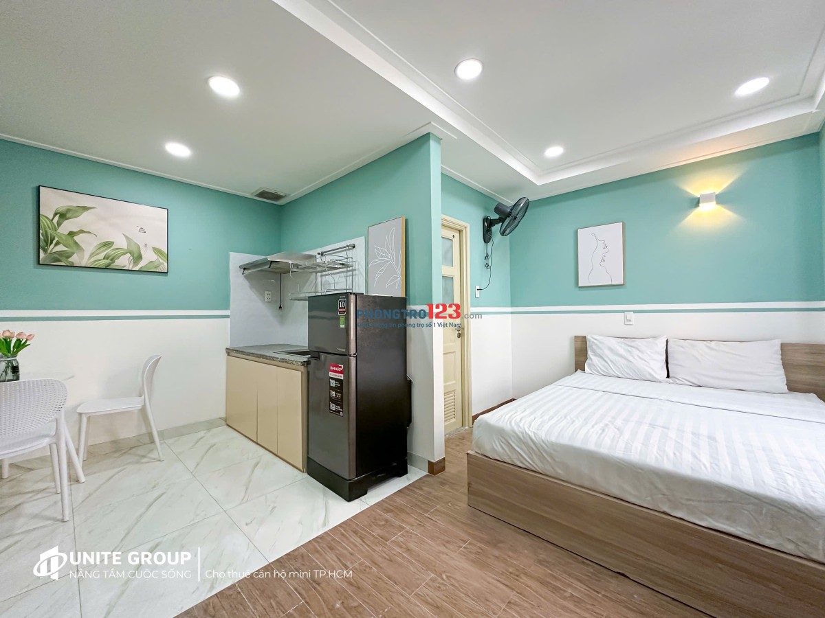CHO THUÊ PHÒNG TRỌ QUẬN 3 MỚI XÂY, ĐẦY ĐỦ NỘI THẤT, GẦN VÒNG XOAY DÂN CHỦ, ĐH KIẾN TRÚC