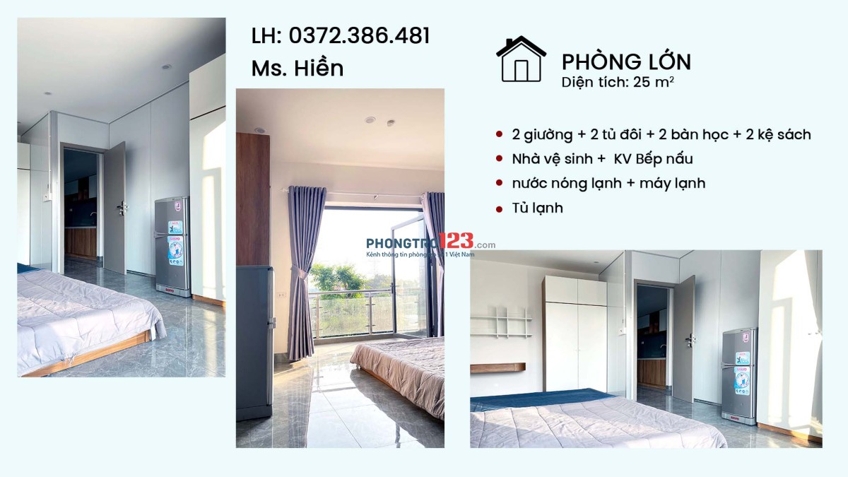 PHÒNG TRỌ CAO CẤP – NHÀ MỚI – VỊ TRÍ ĐẸP GẦN QUẬN 7