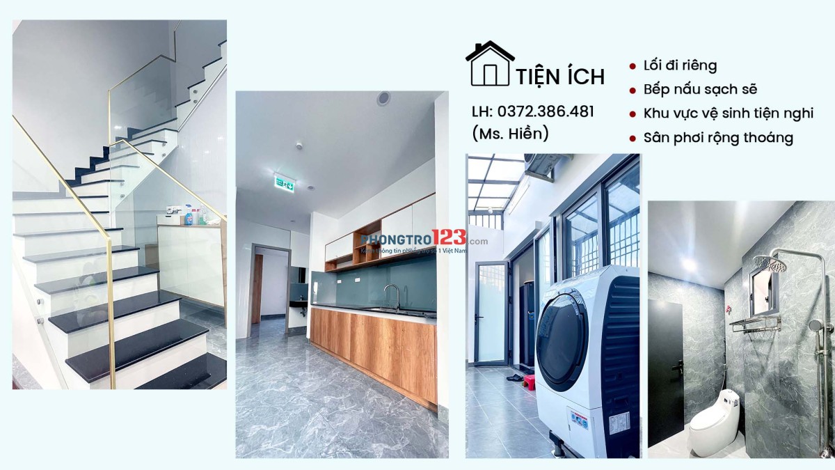 PHÒNG TRỌ CAO CẤP – NHÀ MỚI – VỊ TRÍ ĐẸP GẦN QUẬN 7