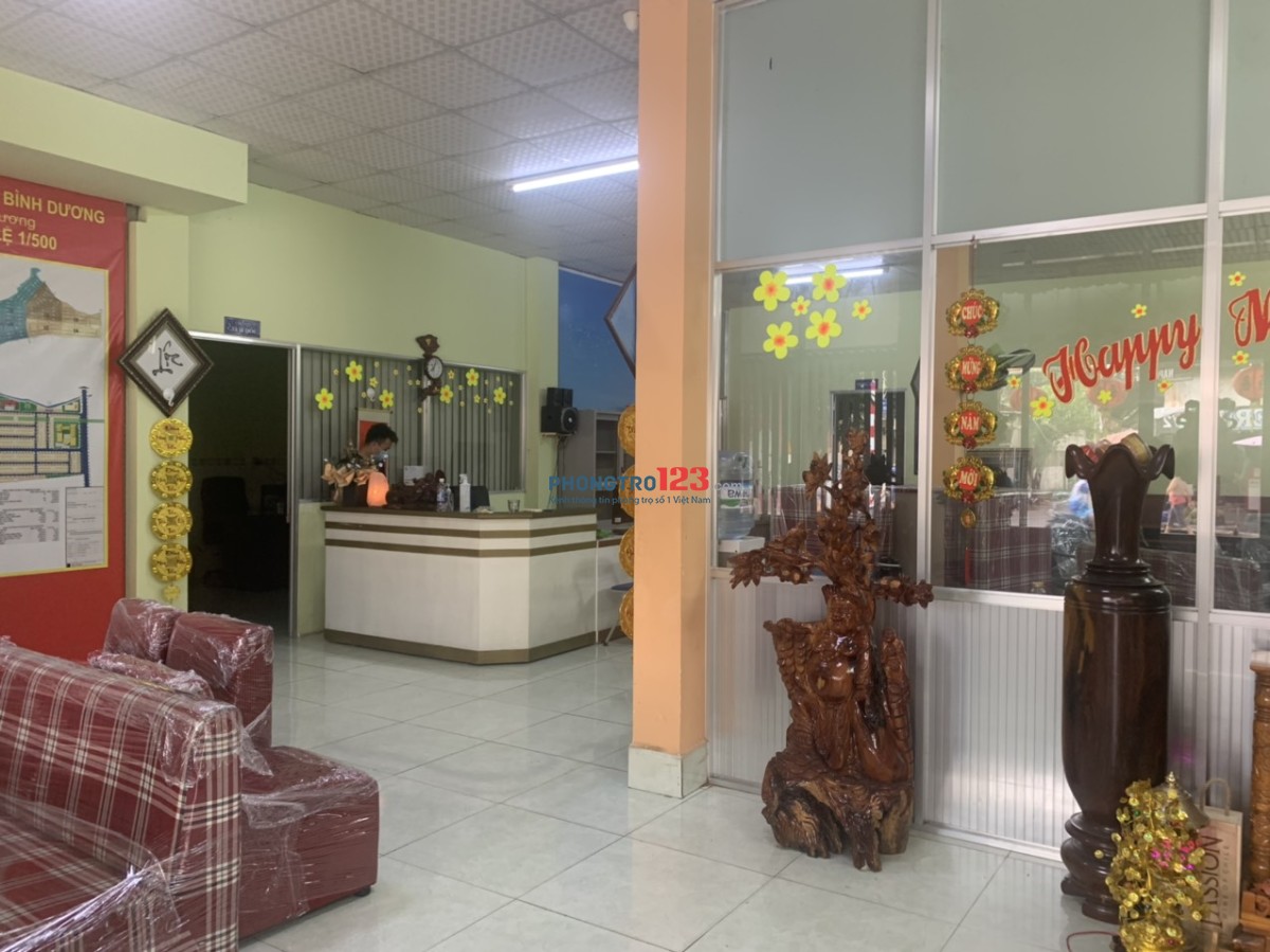 Cho thuê mặt bằng mặt tiền đường lý thường kiệt 200m2 TP Dĩ An