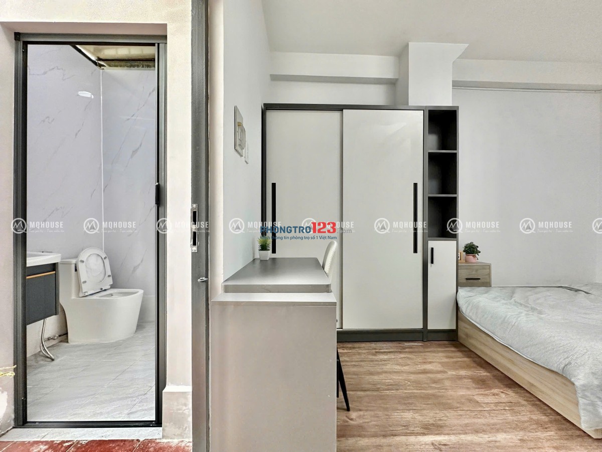 1PN SÂN THƯỢNG FULL NỘI THẤT ĐẸP TÂN PHÚ 0909186134