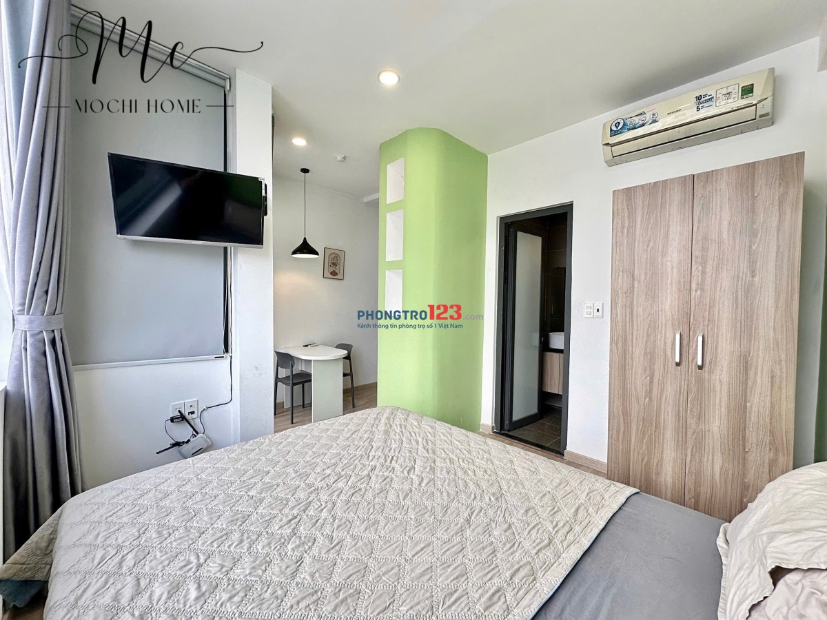 Cho thuê căn hộ đầy đủ nội thất giáp Q1 và đại học HIU HUTECH Ngoại Thương UEF