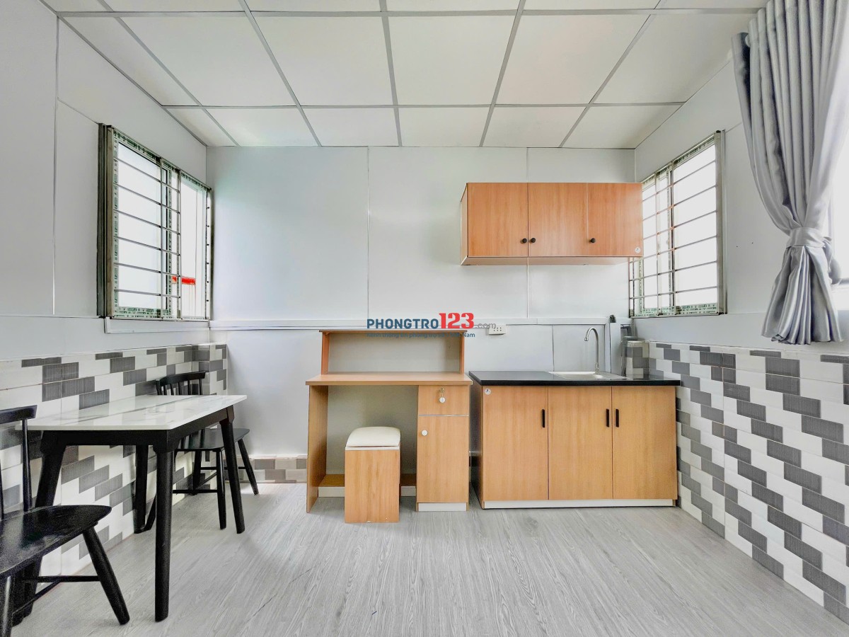  PHÒNG STUDIO FULL NỘI THẤT – MÁY GIẶT RIÊNG – TRUNG TÂM BÌNH THẠNH 