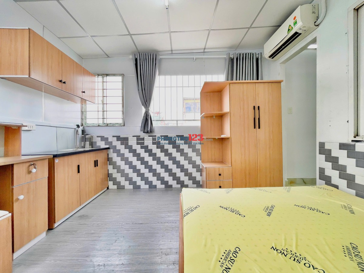  PHÒNG STUDIO FULL NỘI THẤT – MÁY GIẶT RIÊNG – TRUNG TÂM BÌNH THẠNH 