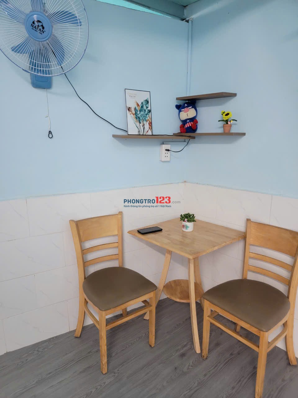 Phòng trọ gác cao 2m Nguyễn hữu cảnh gần manor võ duy ninh cầu thủ Thiêm cầu sài gòn
