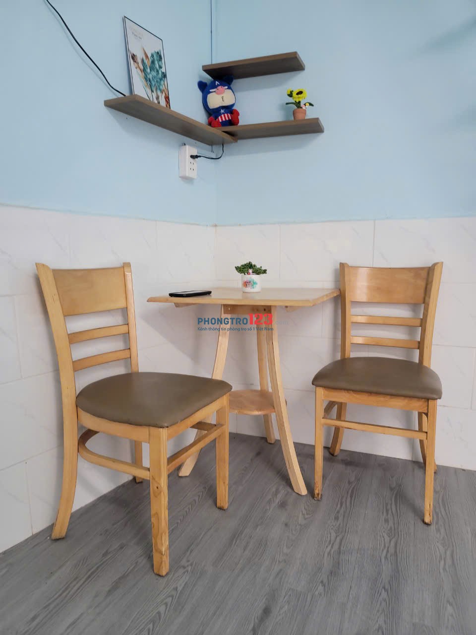 Phòng trọ gác cao 2m Nguyễn hữu cảnh gần manor võ duy ninh cầu thủ Thiêm cầu sài gòn