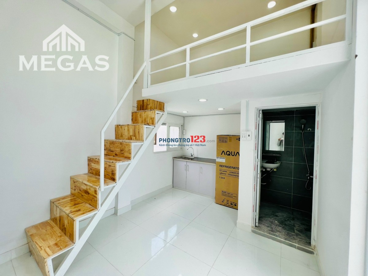 Cho thuê phòng đẹp như mơ – gác cao, ban công thoáng, đủ nội thất – 3/2, Q11