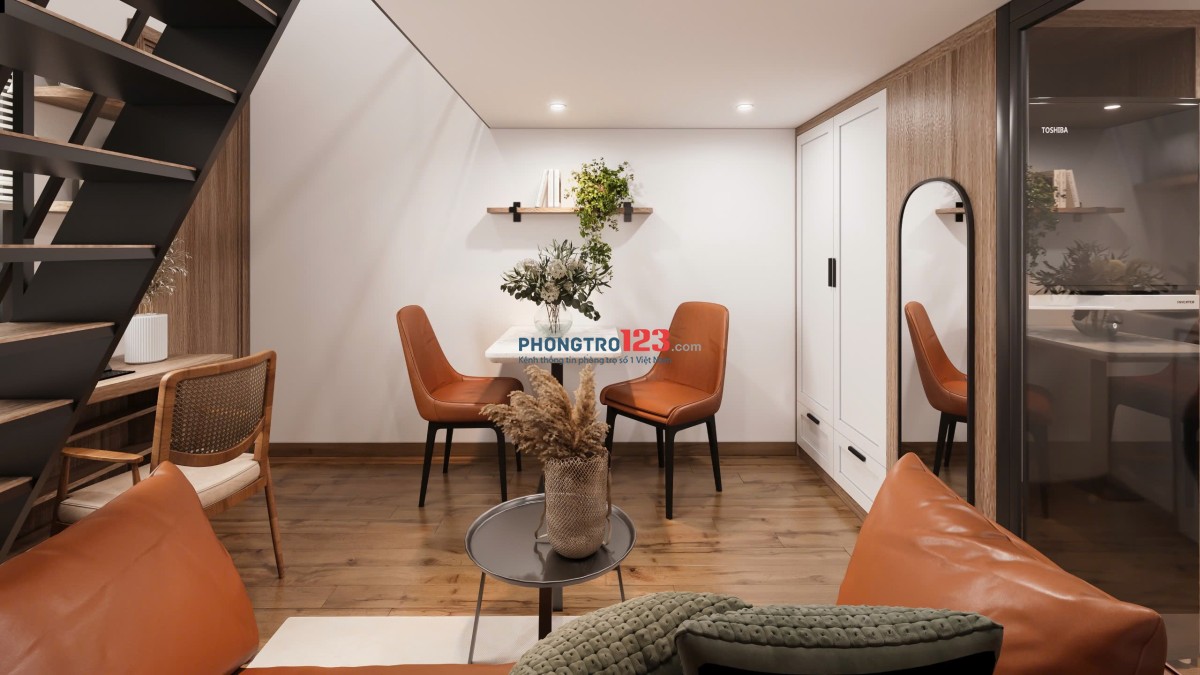 CĂN HỘ MỚI XÂY PHÒNG Duplex/Gác GẦN ĐẠI HỌC VĂN LANG và ĐẠI HỌC CÔNG NGHIỆP TP HCM