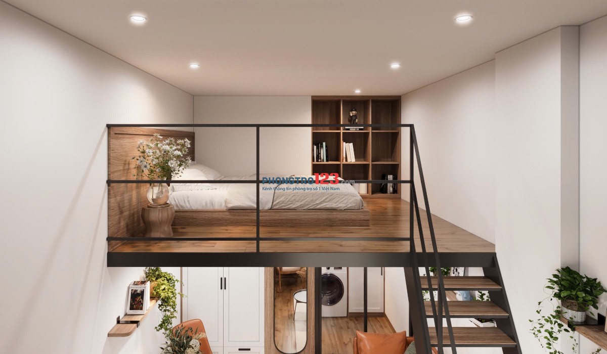 CĂN HỘ MỚI XÂY PHÒNG Duplex/Gác GẦN ĐẠI HỌC VĂN LANG và ĐẠI HỌC CÔNG NGHIỆP TP HCM