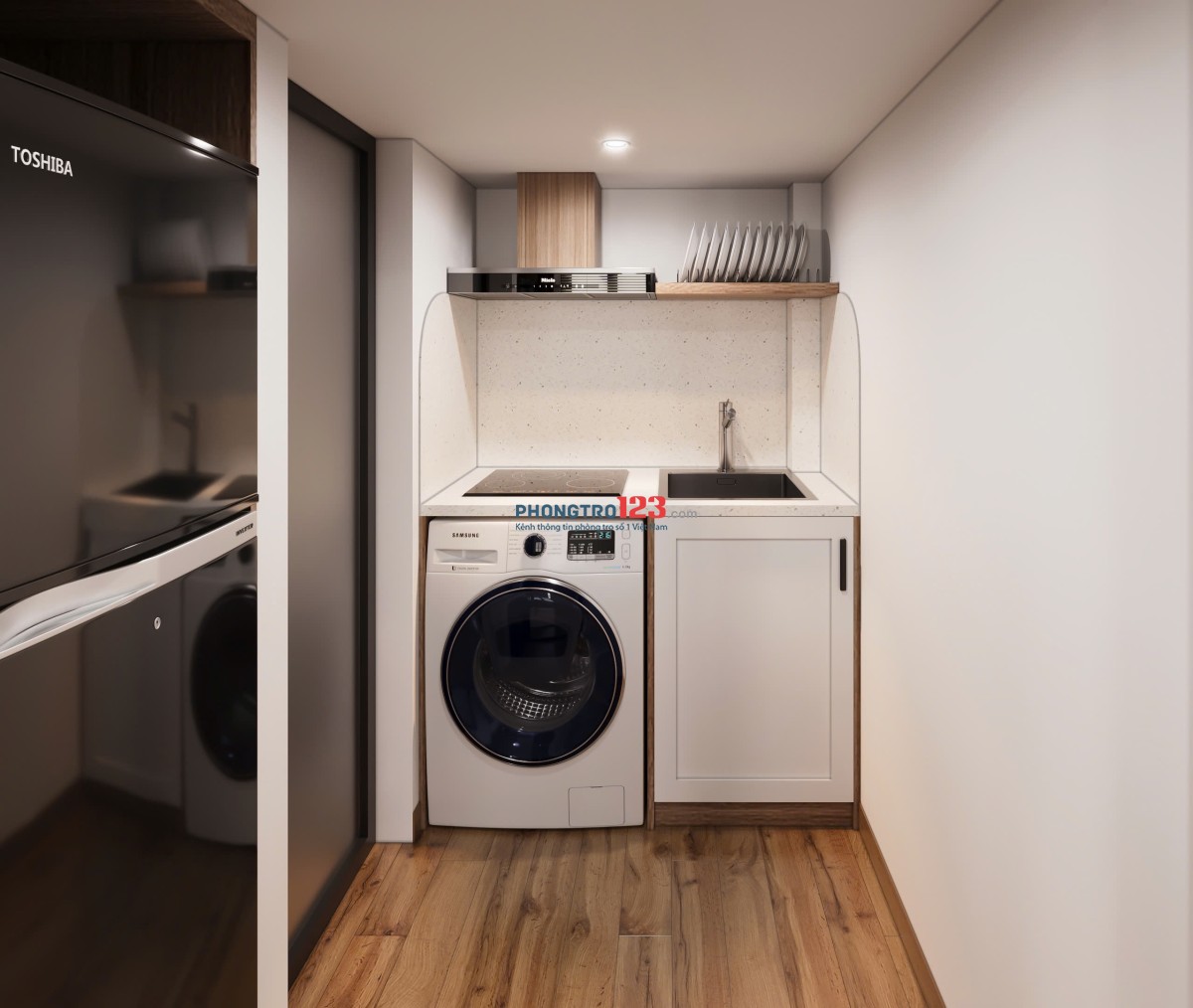 CĂN HỘ MỚI XÂY PHÒNG Duplex/Gác GẦN ĐẠI HỌC VĂN LANG và ĐẠI HỌC CÔNG NGHIỆP TP HCM