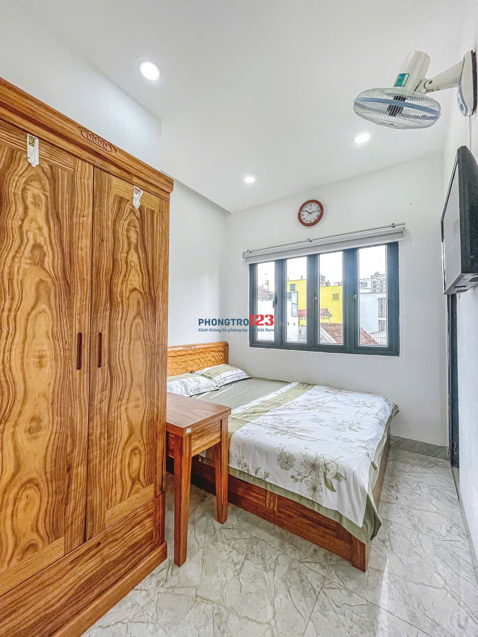 Phòng cho thuê Cách Mạng Tháng Tám Q3 gần Công Trường Dân Chủ thuận tiện đi Học Viện Tài Chính