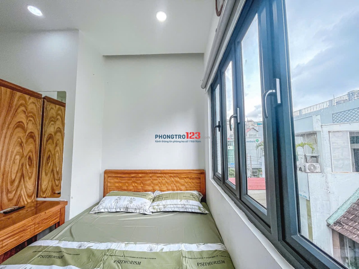 Phòng cho thuê Cách Mạng Tháng Tám Q3 gần Công Trường Dân Chủ thuận tiện đi Học Viện Tài Chính