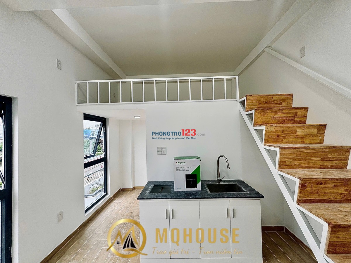 Phòng trọ cho thuê Hai Bà Trưng Q1 30m2 - gần ĐH Kinh Tế đầy đủ nội thất , cửa sổ lớn đón nắng
