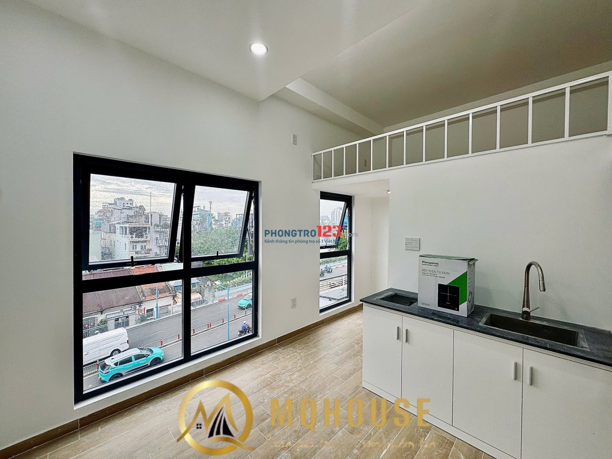 Phòng trọ cho thuê Hai Bà Trưng Q1 30m2 - gần ĐH Kinh Tế đầy đủ nội thất , cửa sổ lớn đón nắng