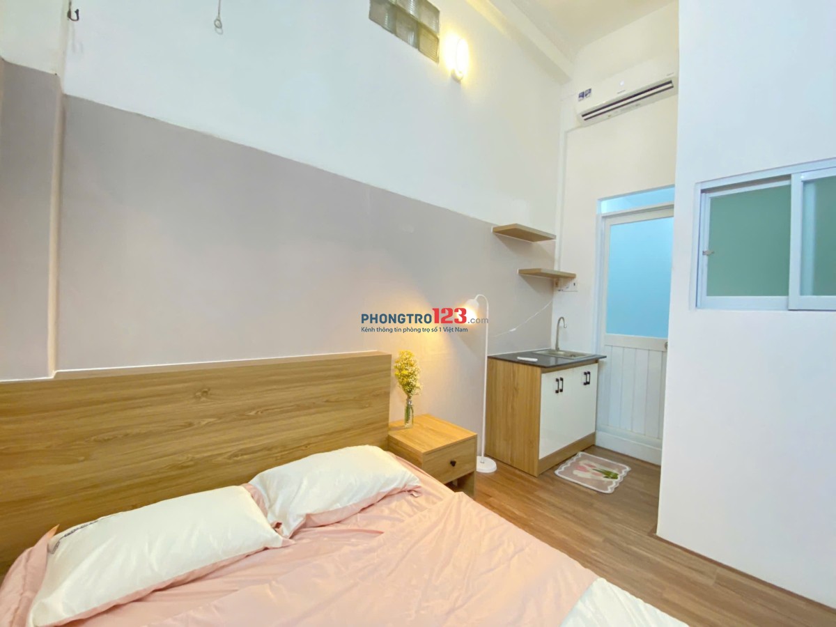 Phòng trọ full nội thất – gần Etown – khu vực Hoàng Văn Thụ, Tân Bình