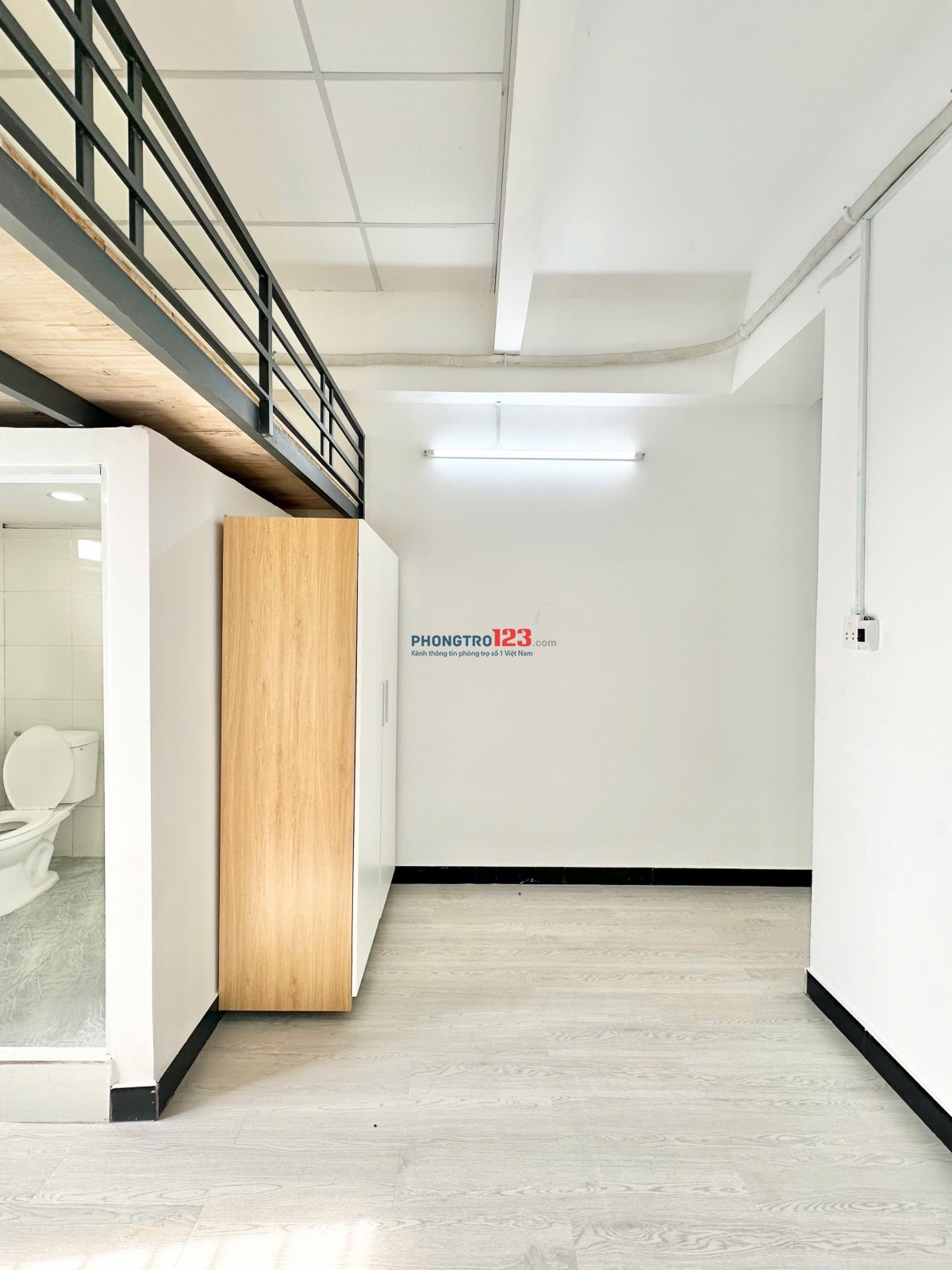 Phòng trọ duplex riêng biệt – gần chợ Bàu Cát – khu Âu Cơ, Tân Bình