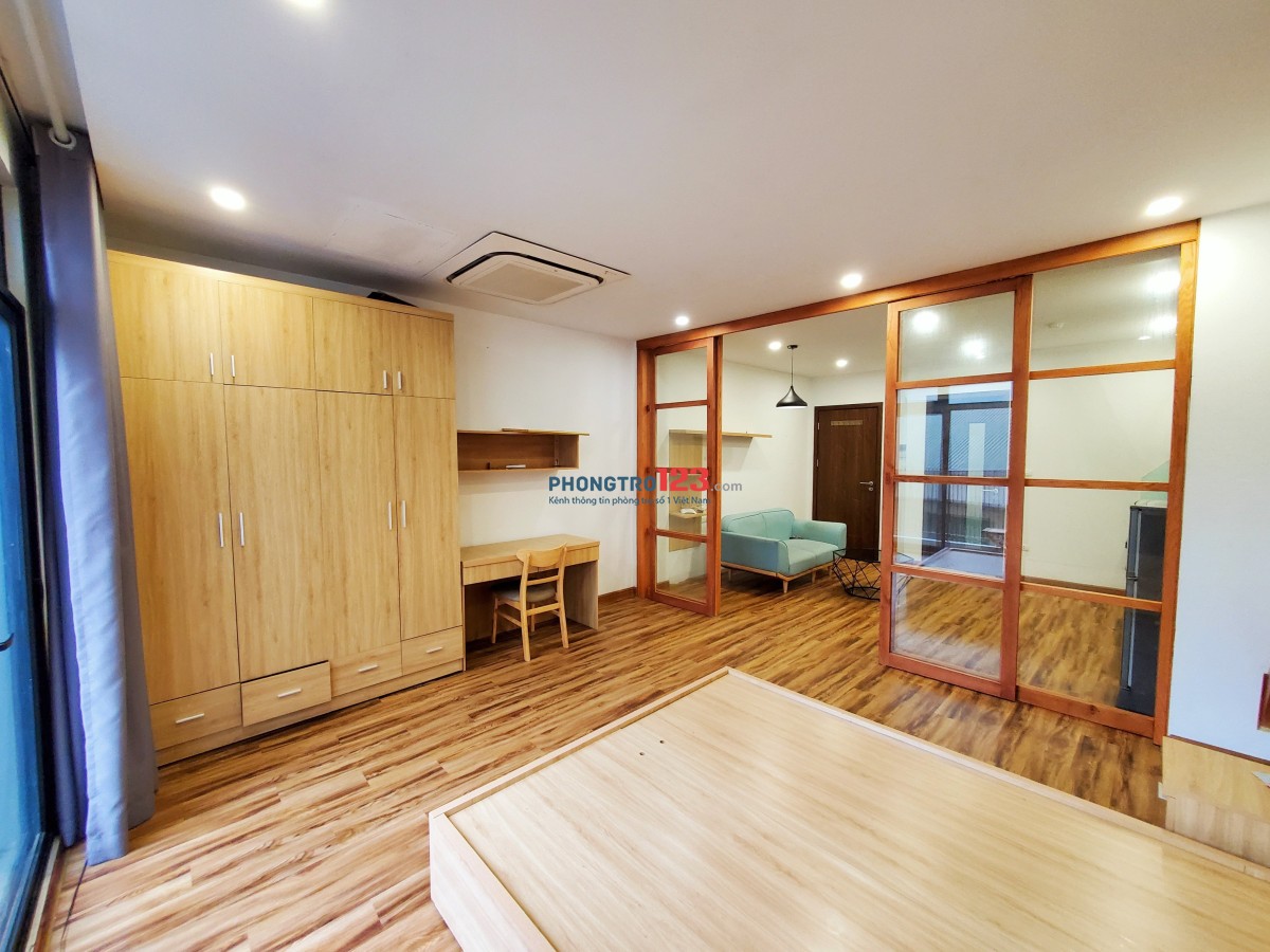 CHÍNH CHỦ CHO THUÊ CĂN HỘ 1 NGỦ 1 KHÁCH ĐƯỜNG TRẦN DUY HƯNG