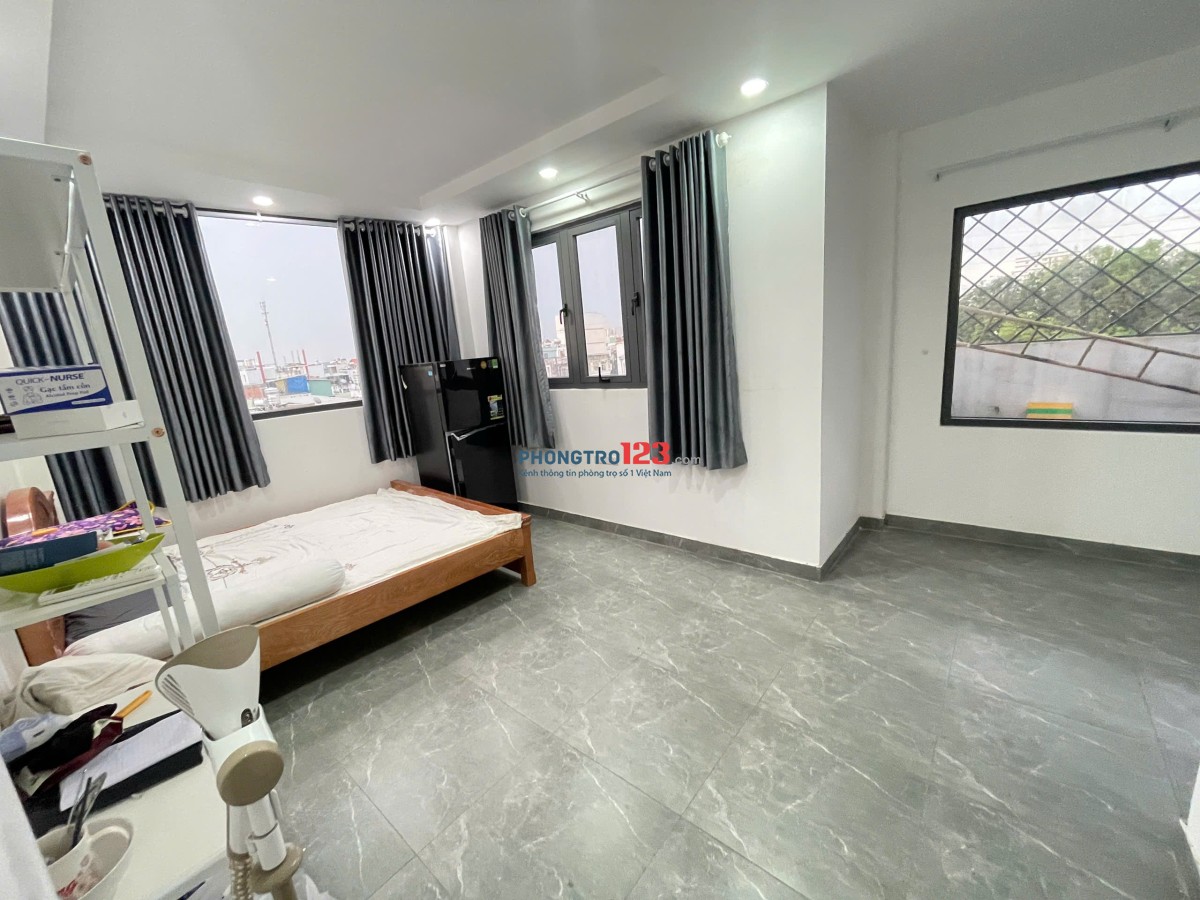 Cho thuê phòng 25m2 mới xây 100%, có gác lững tại 492 Ca Văn Thỉnh