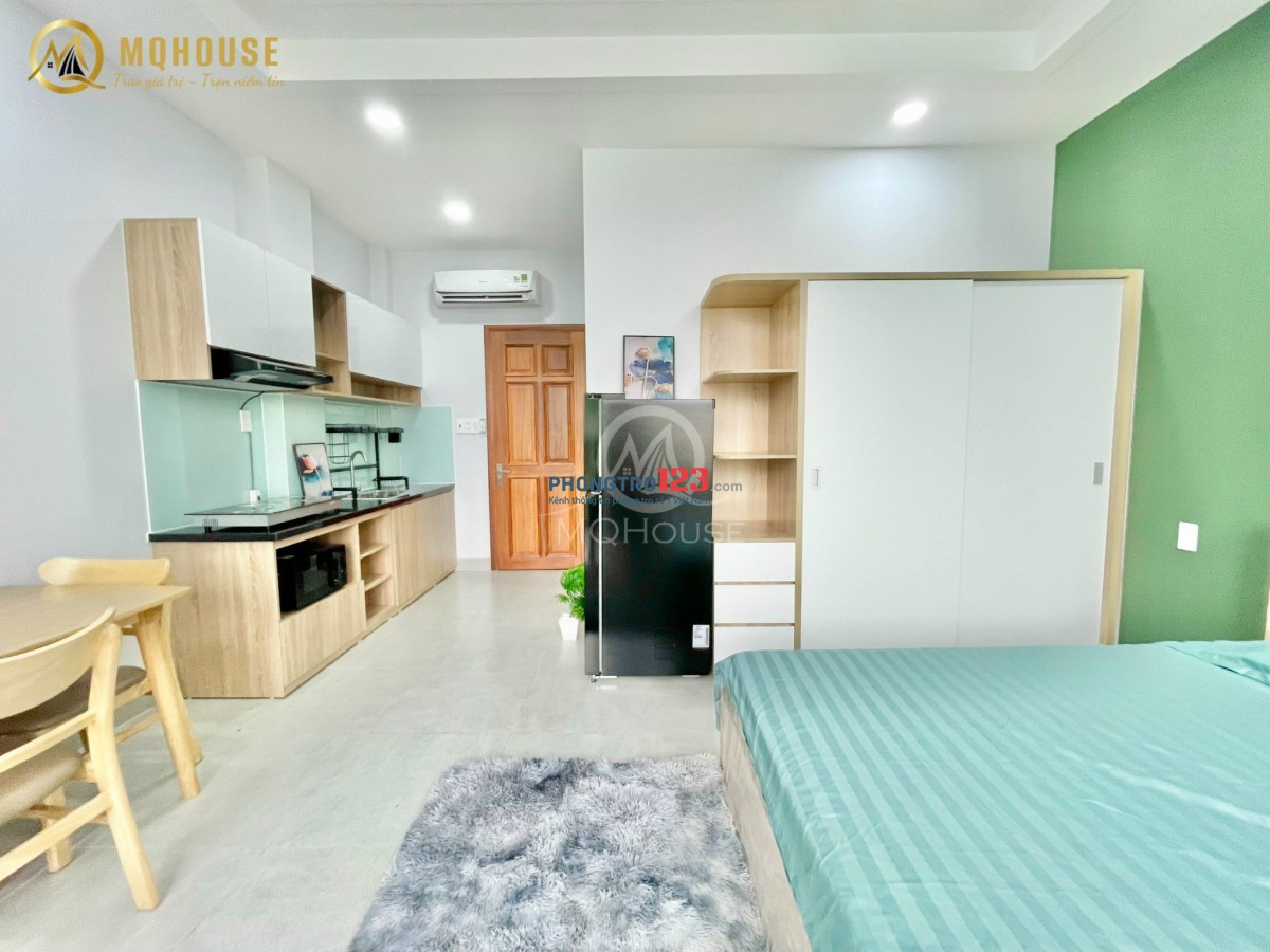 Căn Hộ Mini - Full Nội Thất, Ban Công/Cửa Sổ - Gần Sân Bay, Công Viên Hoàng Văn Thụ