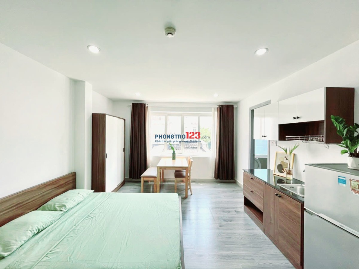 CĂN HỘ STUDIO CỬA SỔ THOÁNG - FNT – P.TÂN HƯNG (TÂN PHONG CŨ) GẦN CRESENT MALL, LOTTE, RMIT, Q1-4-8