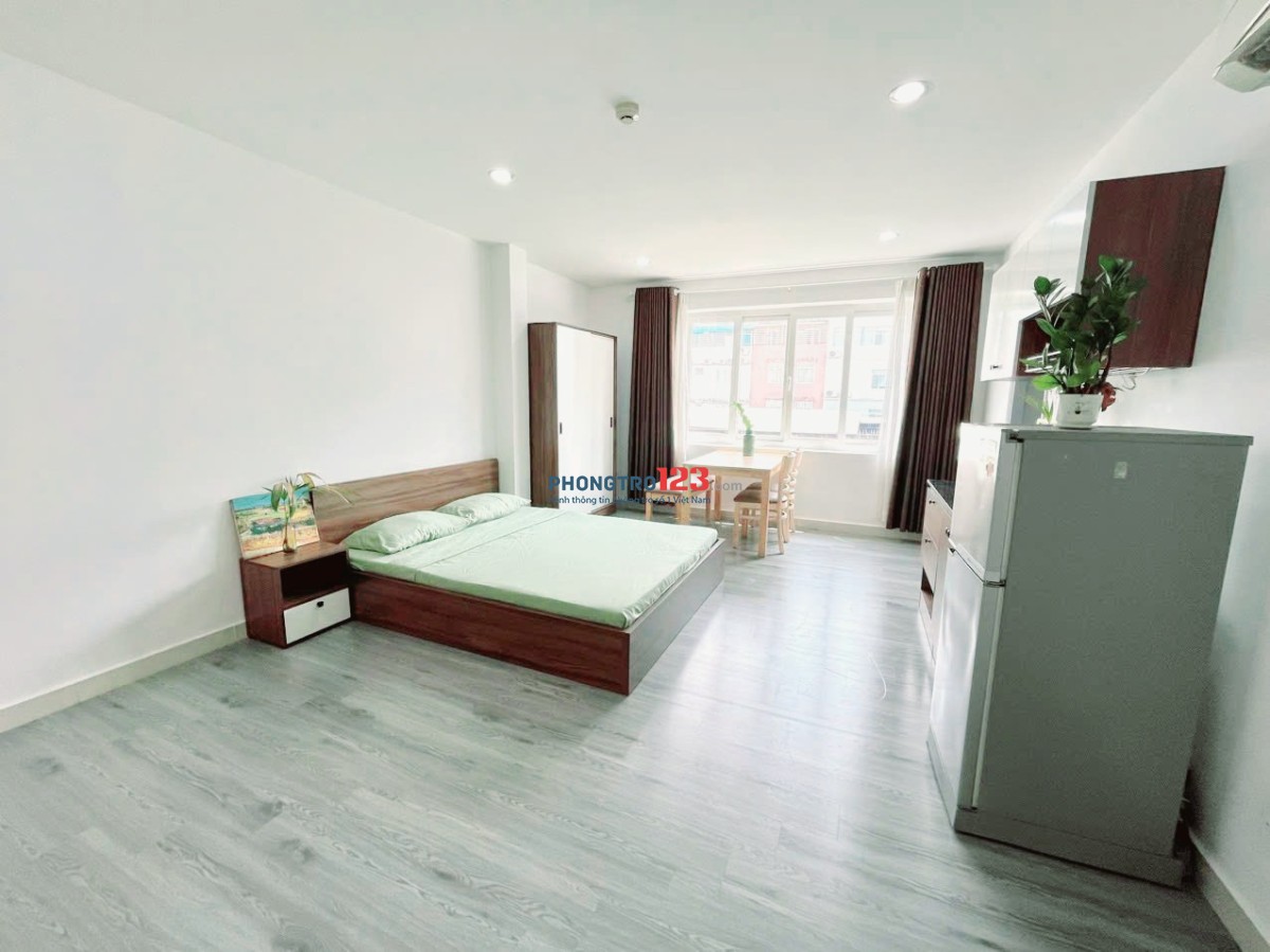 CĂN HỘ STUDIO CỬA SỔ THOÁNG - FNT – P.TÂN HƯNG (TÂN PHONG CŨ) GẦN CRESENT MALL, LOTTE, RMIT, Q1-4-8