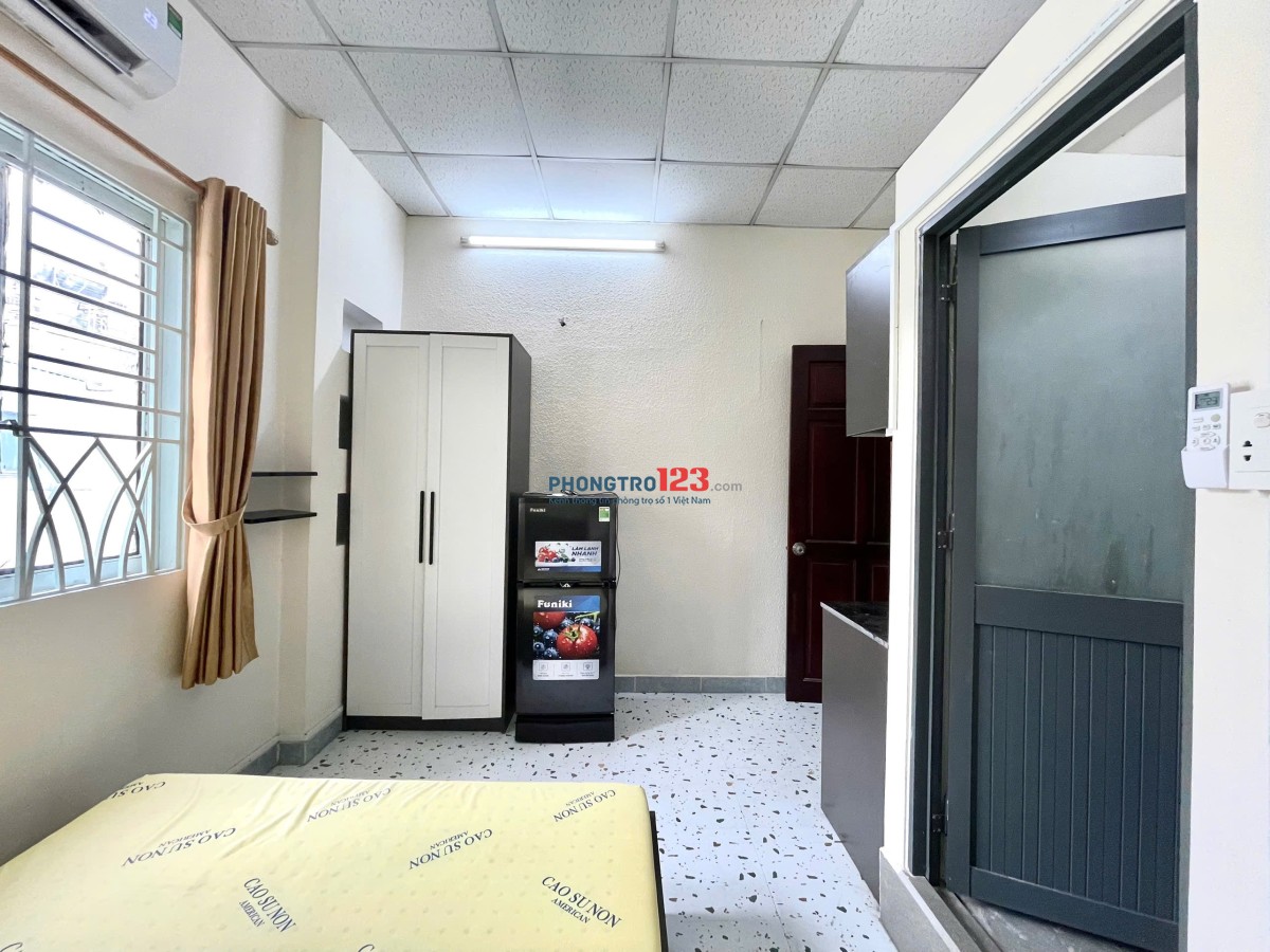Cho thuê phòng siêu thoáng, full nội thất ngay khu ẩm thực Phan Xích Long, giáp Q1, 3, Bình Thạnh