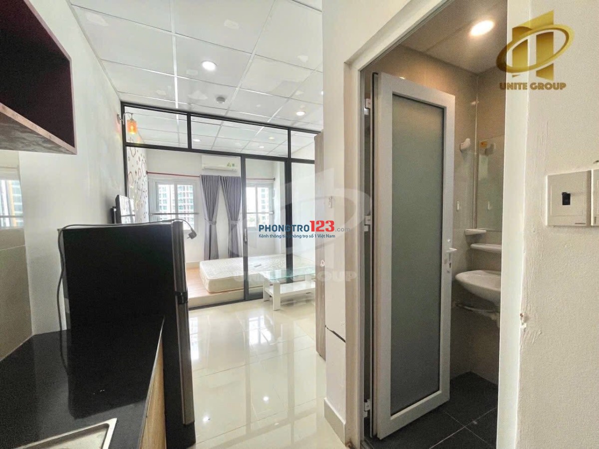 CHO THUÊ CĂN HỘ 1PN FULL NỘI THẤT – MẶT TIỀN NGUYỄN KHOÁI, QUẬN 4