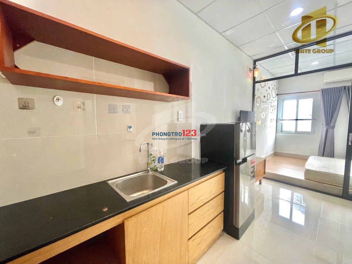CHO THUÊ CĂN HỘ 1PN FULL NỘI THẤT – MẶT TIỀN NGUYỄN KHOÁI, QUẬN 4