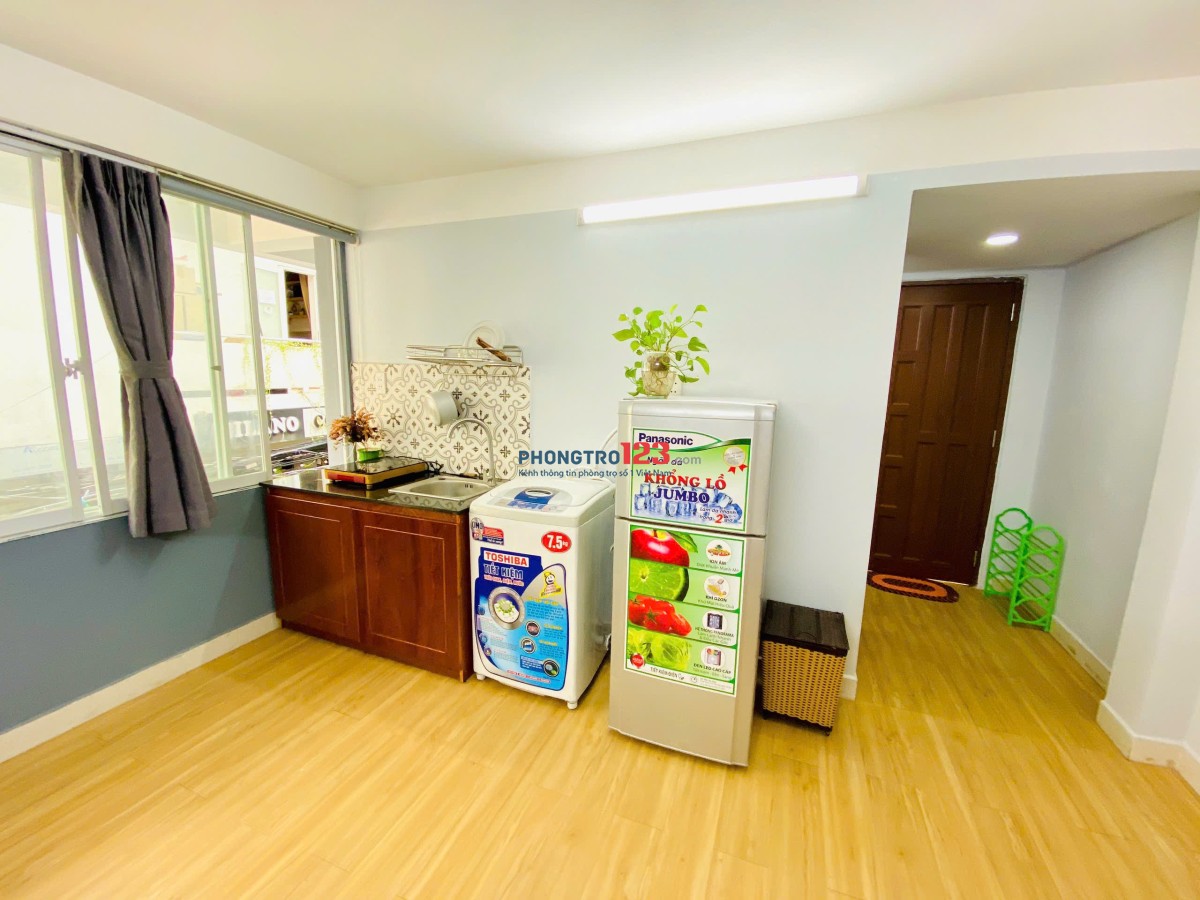 Cho thuê phòng trọ máy giặt riêng gần cầu Thị Nghè Nguyễn Cửu Vân Quận Bình Thạnh