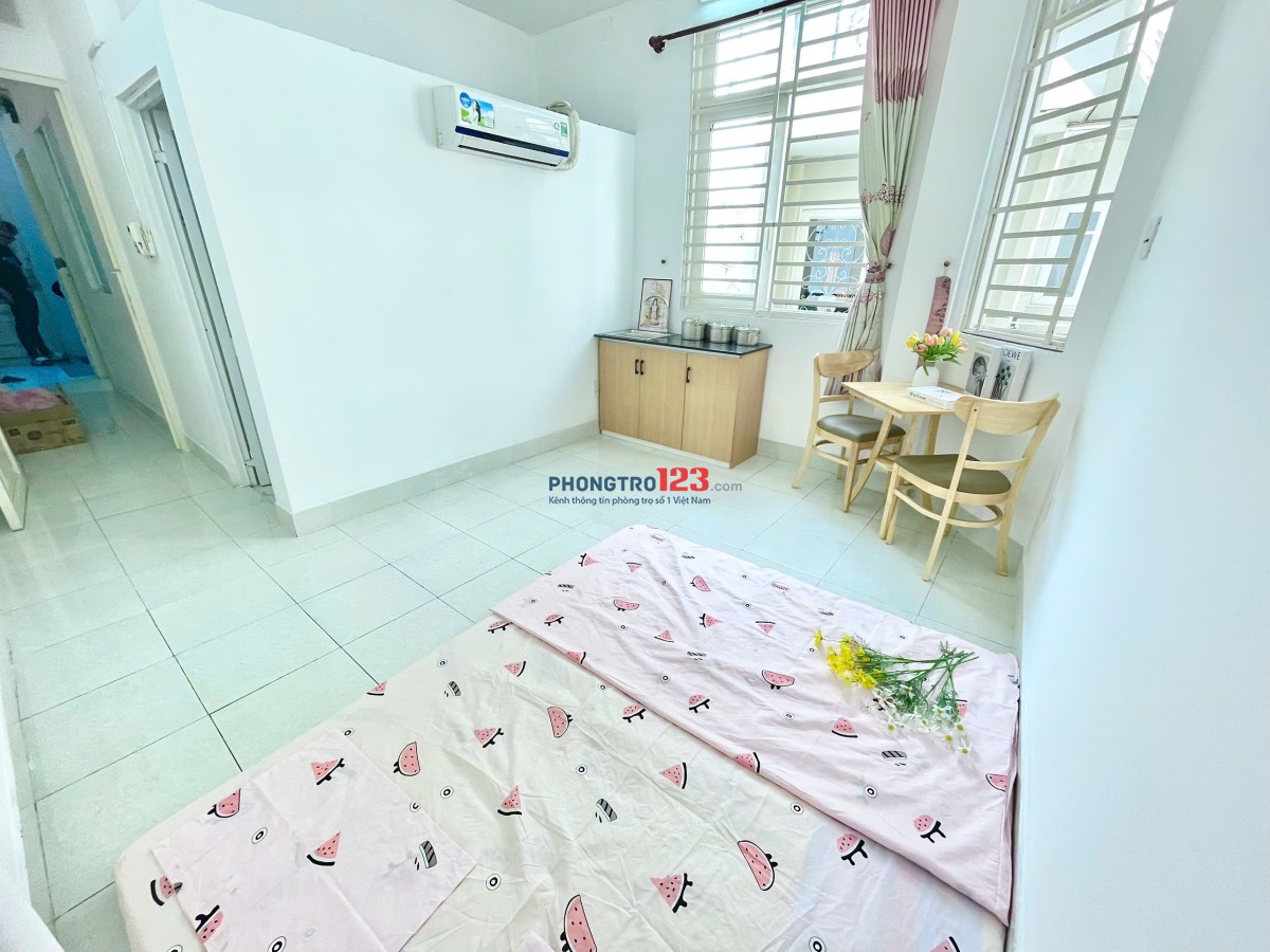 Phòng trọ siêu xinh đầy đủ tiện ích CMT8, P7, Tân Bình