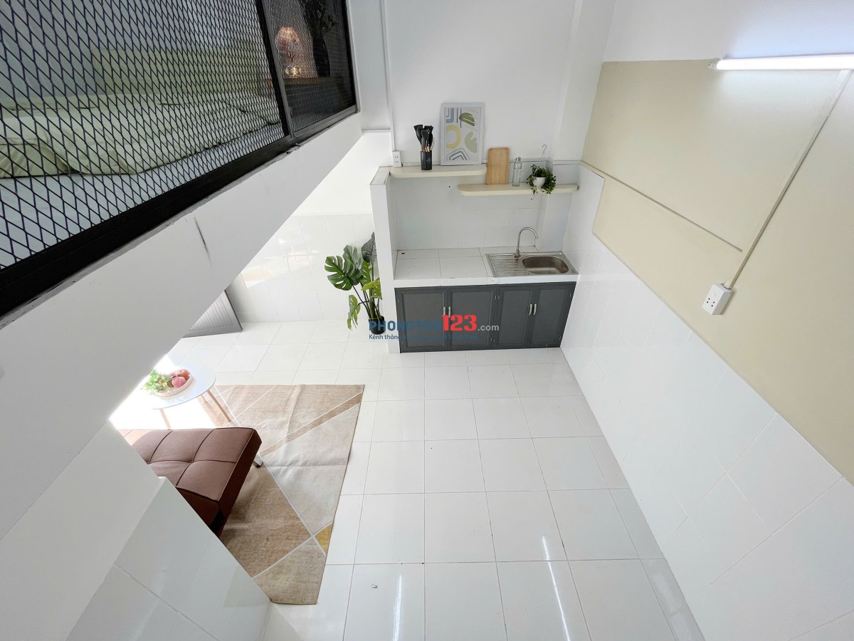PHÒNG DUPLEX MỚI CHO THUÊ NGAY THẠNH MỸ LỢI GIÁ TỪ 4TRXXX ĐỦ NỘI THẤT - BAN CÔNG