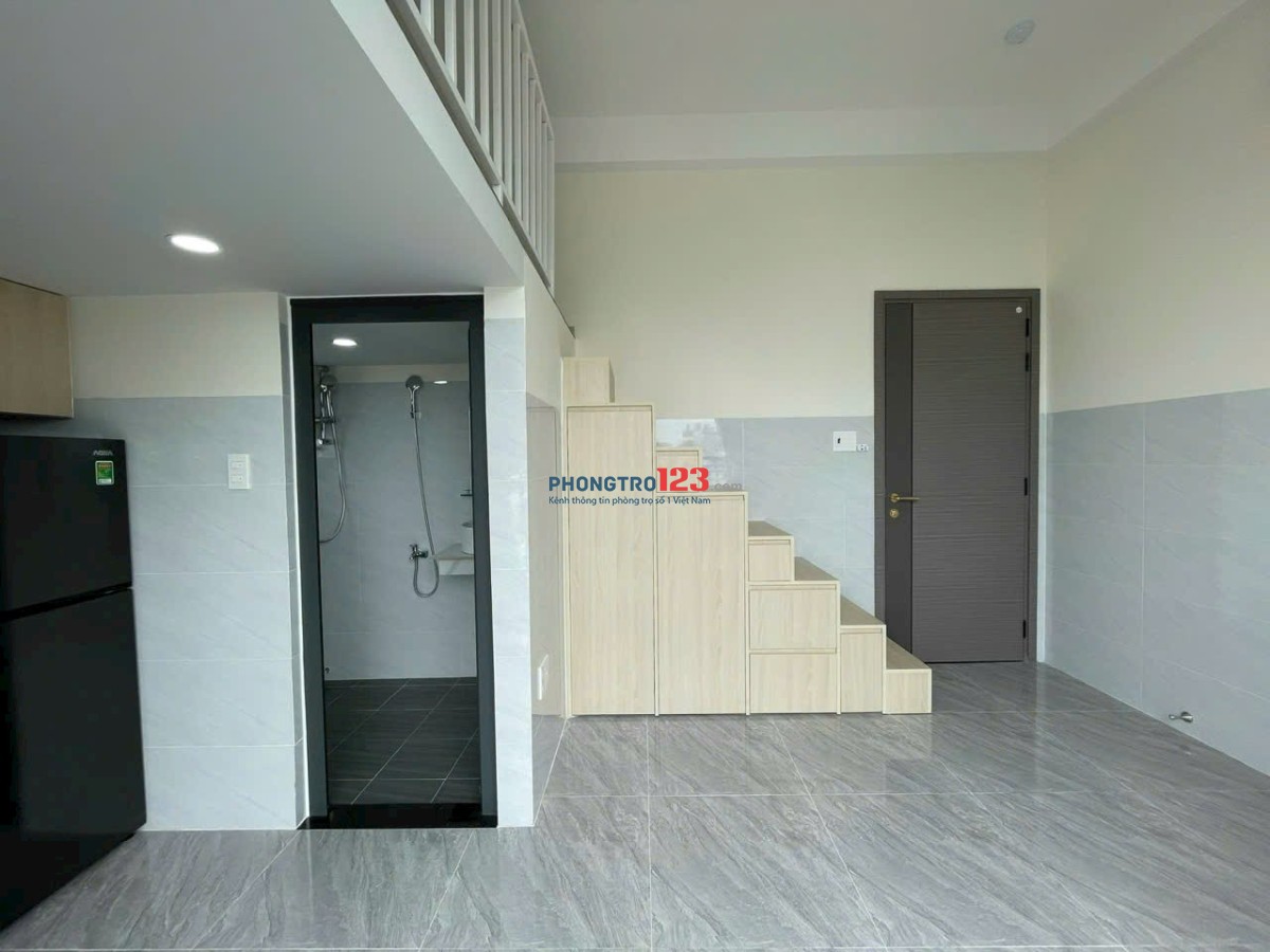 Cho thuê phòng gác cao ngay trung tâm full nội thất trung tâm Quận 8