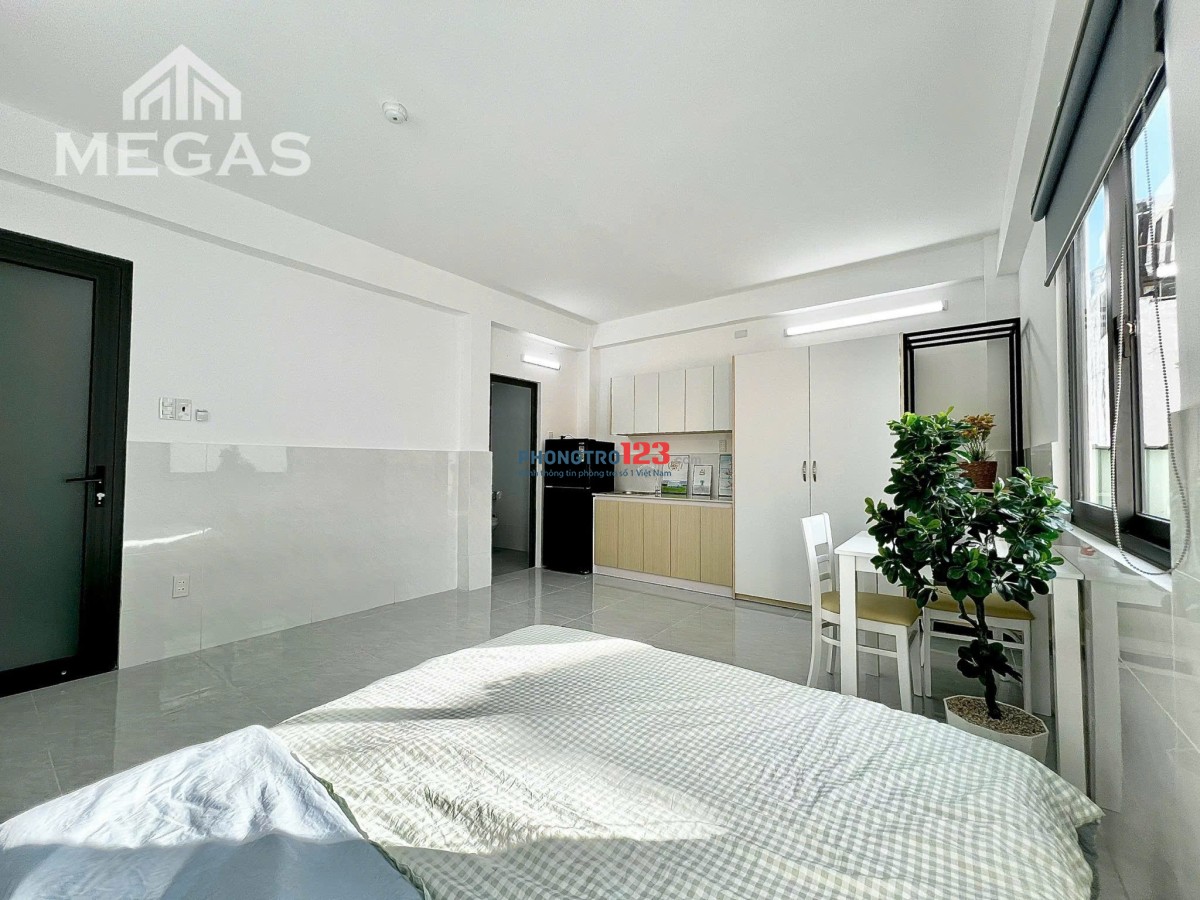 CHO THUÊ STUDIO FULL NỘI THẤT NGAY 262 LÊ VĂN SỸ, P.14, QUẬN 3 – NHÀ MỚI 100% – GIỜ GIẤC TỰ DO