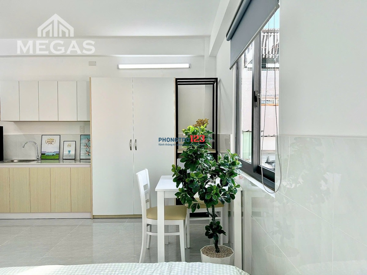 CHO THUÊ STUDIO FULL NỘI THẤT NGAY 262 LÊ VĂN SỸ, P.14, QUẬN 3 – NHÀ MỚI 100% – GIỜ GIẤC TỰ DO
