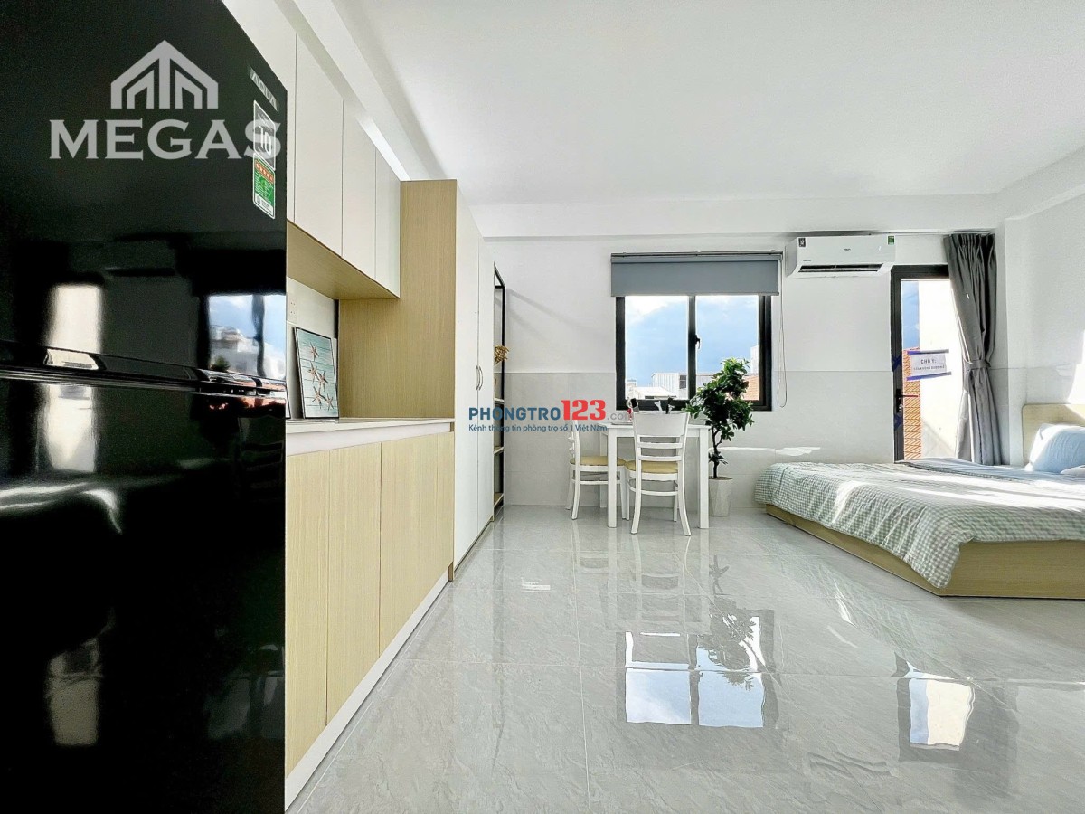 CHO THUÊ STUDIO FULL NỘI THẤT NGAY 262 LÊ VĂN SỸ, P.14, QUẬN 3 – NHÀ MỚI 100% – GIỜ GIẤC TỰ DO