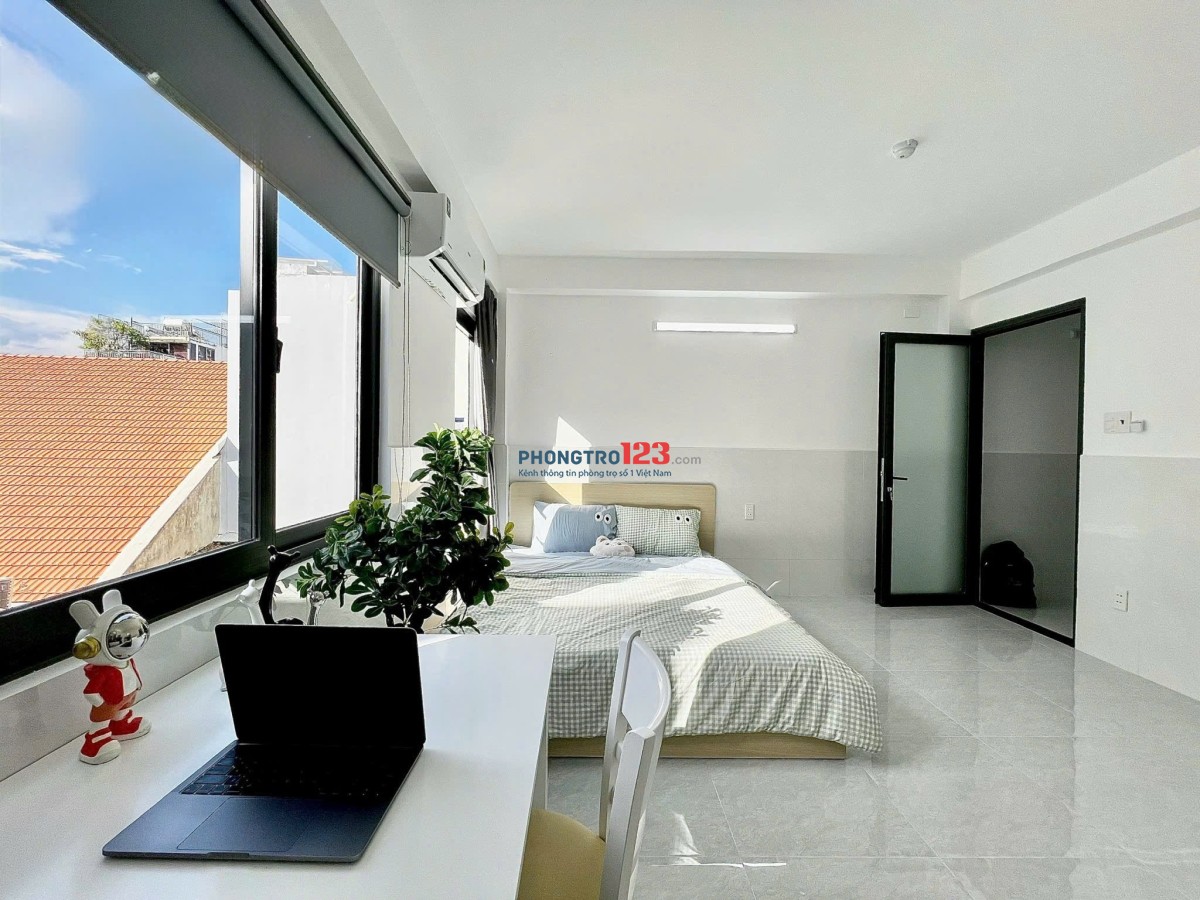 CHO THUÊ STUDIO FULL NỘI THẤT NGAY 262 LÊ VĂN SỸ, P.14, QUẬN 3 – NHÀ MỚI 100% – GIỜ GIẤC TỰ DO