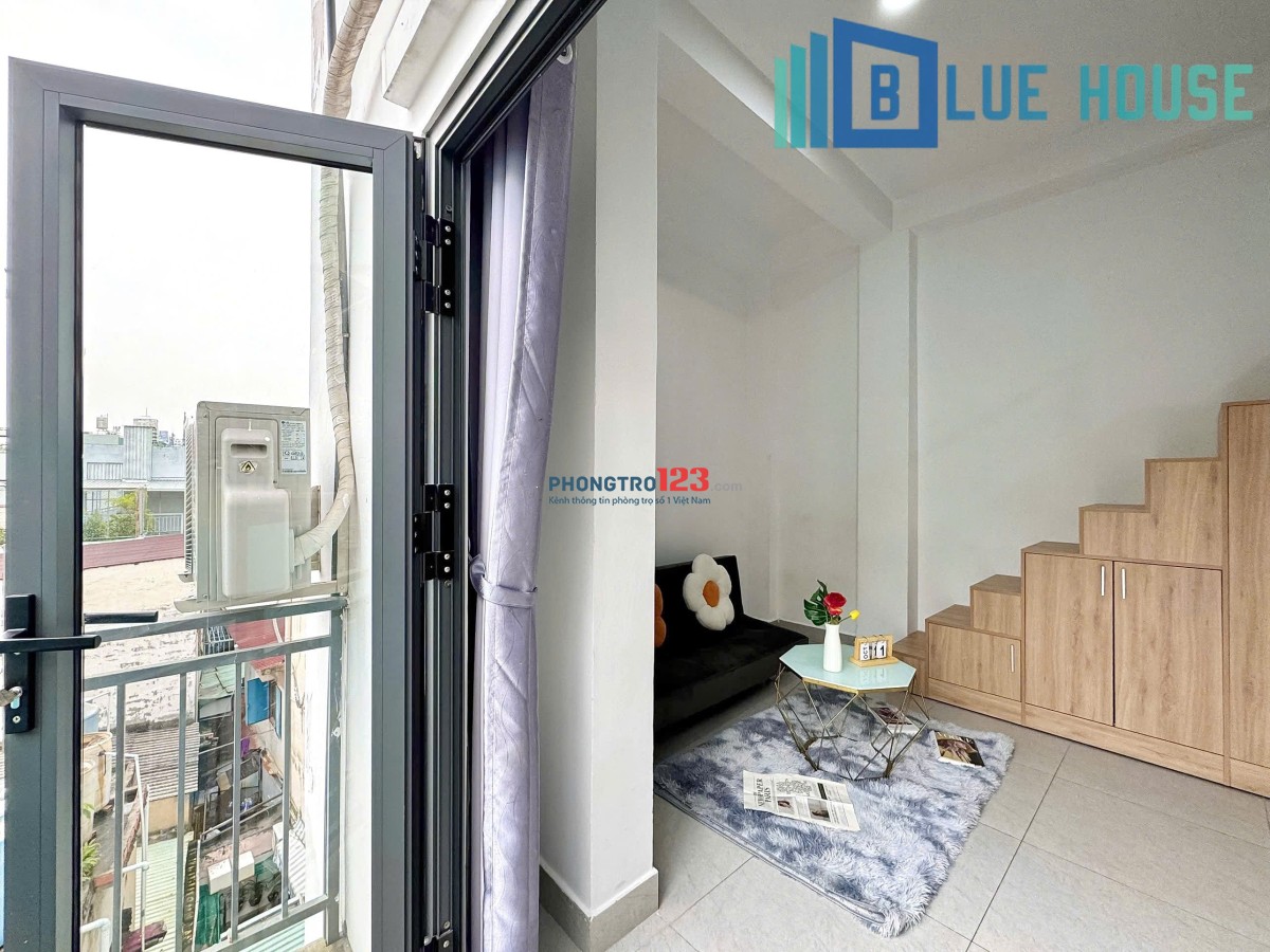 CHO THUÊ PHÒNG STUDIO BAN CÔNG, FULL NỘI THẤT GẦN VÒNG XOAY LÊ ĐẠI HÀNH, GẦN QUẬN 10,QUẬN 11,ĐẦM SEN
